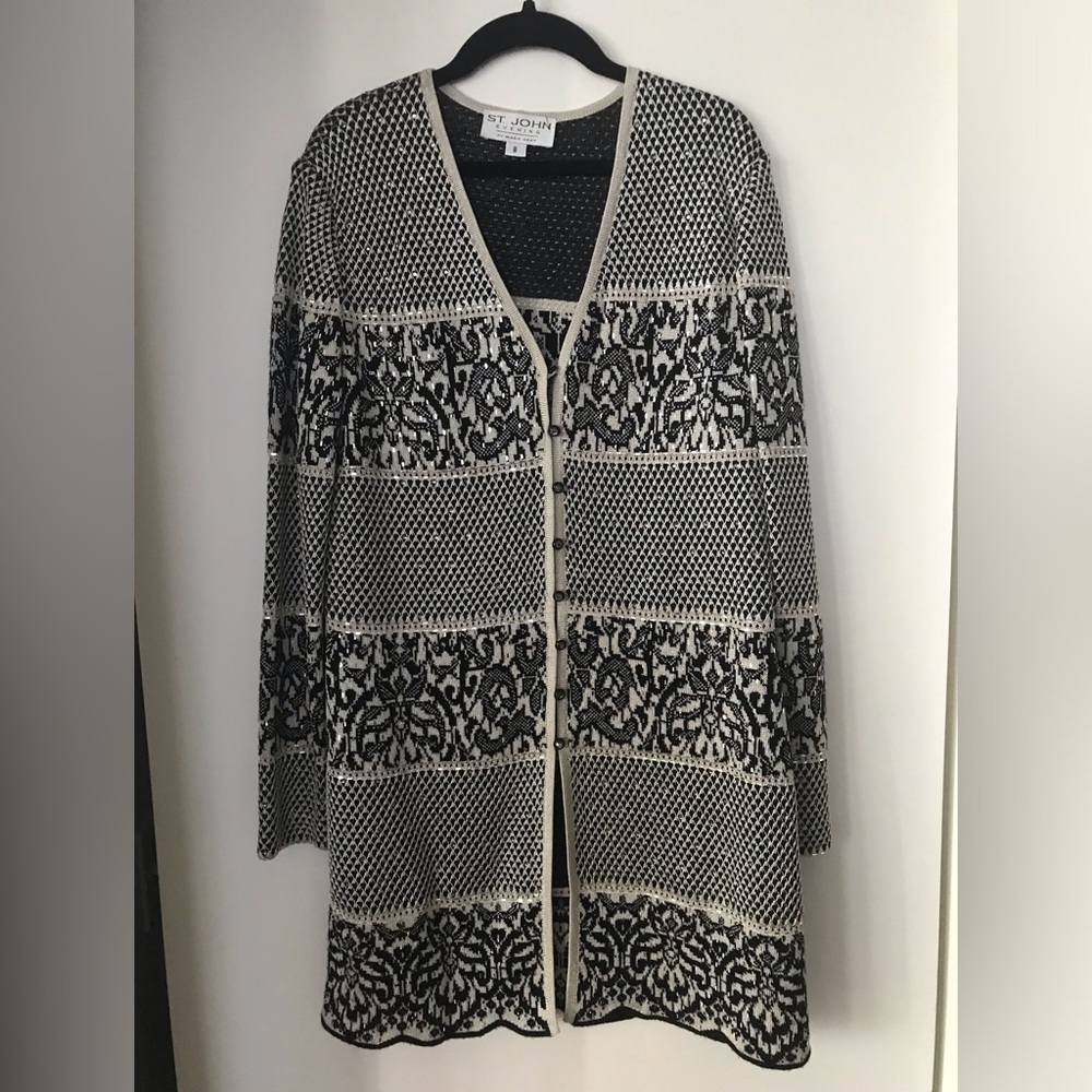 NWOT St John Cardigan Size 8